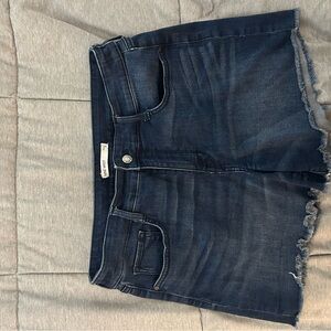 Nine West Women's Dark Blue Jean Shorts